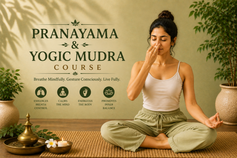 Pranayama & Yogic Mudra Course